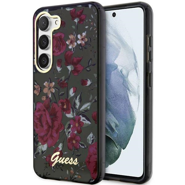 iTok webáruház - Guess Guess GUHCS23MHCFWSA S23+ S916 green/kaki hardcase Flower Collection 1 Guess GUHCS23MHCFWSA S23+ S916 green/kaki hardcase Flower Collection