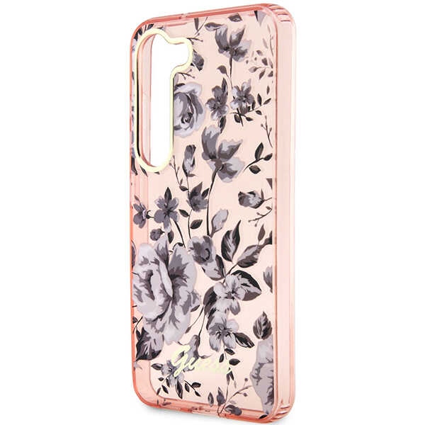 iTok webáruház - Guess Guess GUHCS23MHCFWSP S23+ S916 pink/pink hardcase Flower Collection 6 Guess GUHCS23MHCFWSP S23+ S916 pink/pink hardcase Flower Collection
