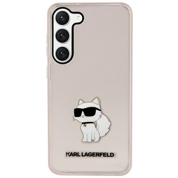 iTok webáruház - Karl Lagerfeld Karl Lagerfeld KLHCS23MHNCHTCP S23+ S916 pink/pink hardcase Ikonik Choupette 1 Karl Lagerfeld KLHCS23MHNCHTCP S23+ S916 pink/pink hardcase Ikonik Choupette