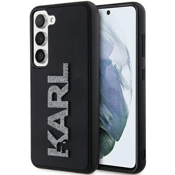 iTok webáruház - Karl Lagerfeld Karl Lagerfeld 3D Rubber Glitter Logo case for Samsung Galaxy S23+ (fekete) 1 Karl Lagerfeld 3D Rubber Glitter Logo case for Samsung Galaxy S23+ (fekete)
