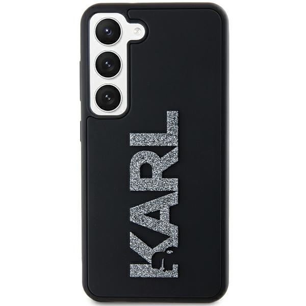 iTok webáruház - Karl Lagerfeld Karl Lagerfeld 3D Rubber Glitter Logo case for Samsung Galaxy S23+ (fekete) 3 Karl Lagerfeld 3D Rubber Glitter Logo case for Samsung Galaxy S23+ (fekete)