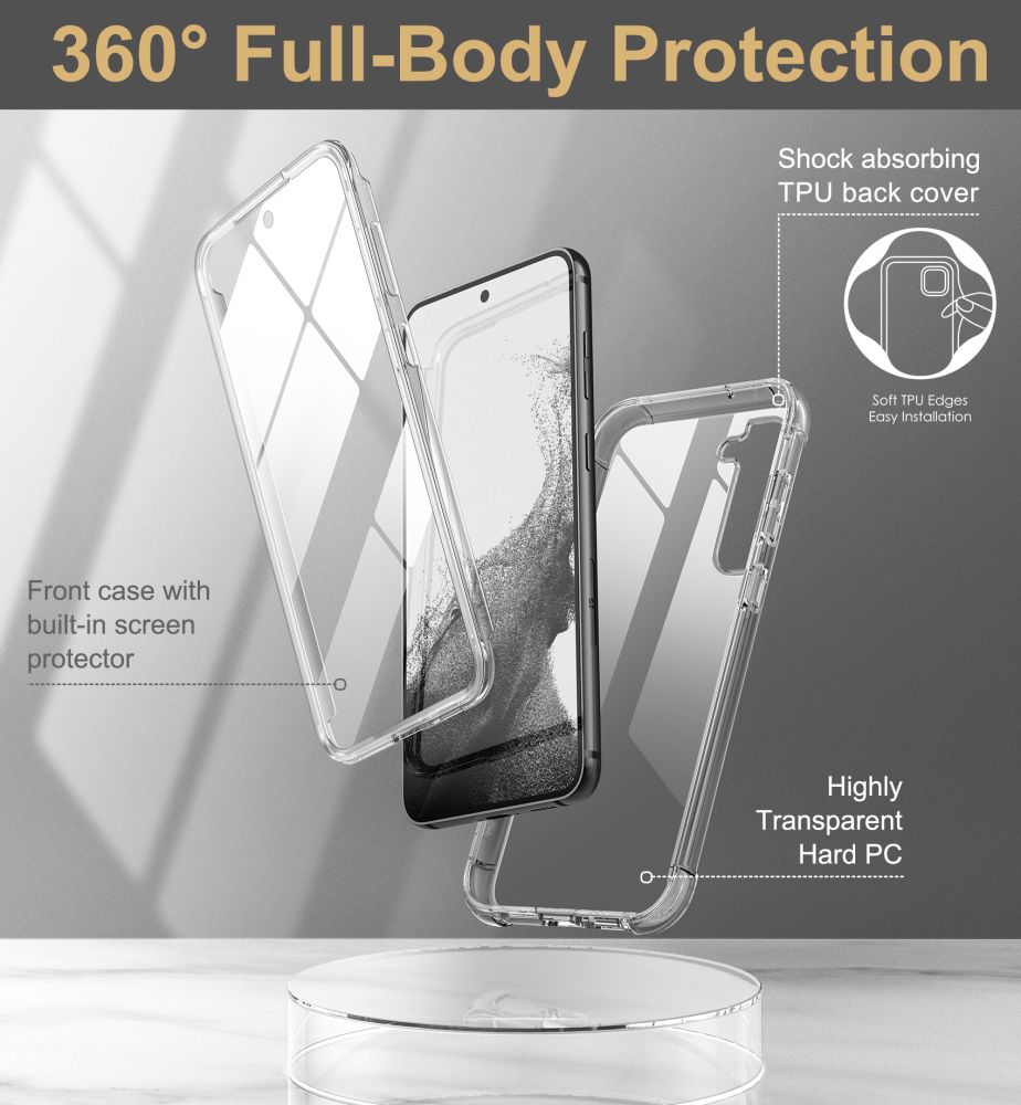 iTok webáruház - Tech-Protect Tech-Protect Kevlar Case for Samsung Galaxy S23+ (átlátszó) 7 Tech-Protect Kevlar Case for Samsung Galaxy S23+ (átlátszó)