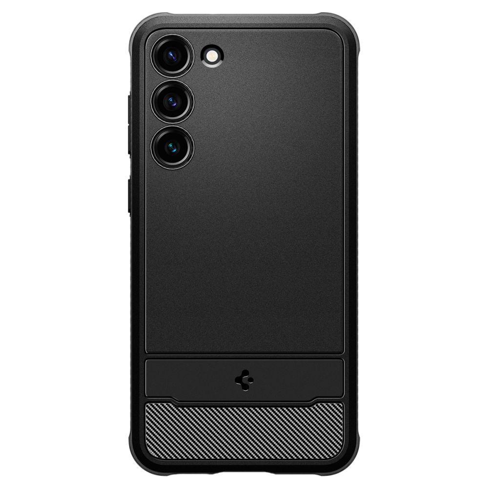 iTok webáruház - Samsung Spigen Rugged Armor Case for Samsung Galaxy S23 (matt fekete) 2 Spigen Rugged Armor Case for Samsung Galaxy S23 (matt fekete)