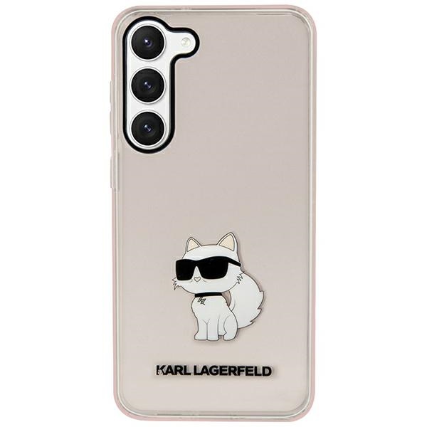 iTok webáruház - Karl Lagerfeld Karl Lagerfeld KLHCS23SHNCHTCP S23 S911 pink/pink hardcase Ikonik Choupette 1 Karl Lagerfeld KLHCS23SHNCHTCP S23 S911 pink/pink hardcase Ikonik Choupette