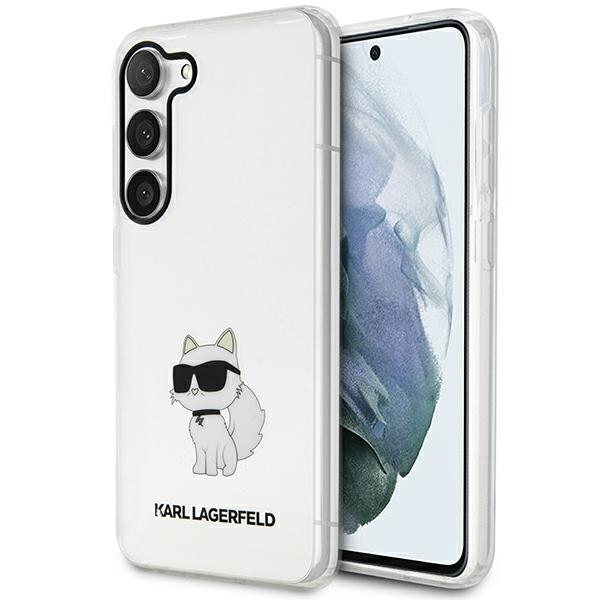 iTok webáruház - Karl Lagerfeld Karl Lagerfeld KLHCS23SHNCHTCT S23 S911 transparent hardcase Ikonik Choupette 1 Karl Lagerfeld KLHCS23SHNCHTCT S23 S911 transparent hardcase Ikonik Choupette