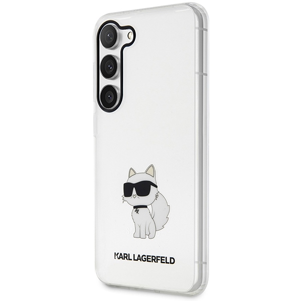 iTok webáruház - Karl Lagerfeld Karl Lagerfeld KLHCS23SHNCHTCT S23 S911 transparent hardcase Ikonik Choupette 2 Karl Lagerfeld KLHCS23SHNCHTCT S23 S911 transparent hardcase Ikonik Choupette