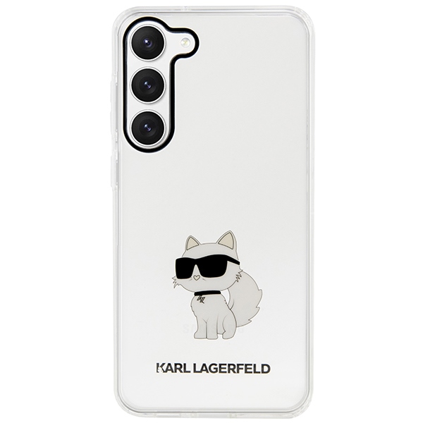 iTok webáruház - Karl Lagerfeld Karl Lagerfeld KLHCS23SHNCHTCT S23 S911 transparent hardcase Ikonik Choupette 3 Karl Lagerfeld KLHCS23SHNCHTCT S23 S911 transparent hardcase Ikonik Choupette