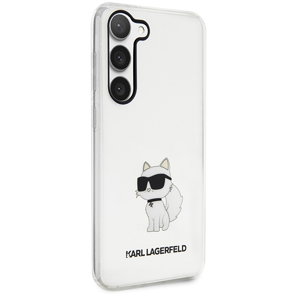 iTok webáruház - Karl Lagerfeld Karl Lagerfeld KLHCS23SHNCHTCT S23 S911 transparent hardcase Ikonik Choupette 4 Karl Lagerfeld KLHCS23SHNCHTCT S23 S911 transparent hardcase Ikonik Choupette