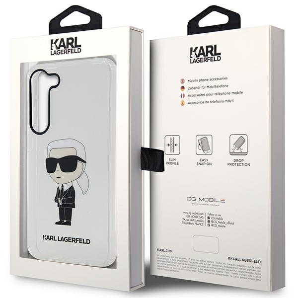 iTok webáruház - Karl Lagerfeld Karl Lagerfeld KLHCS23SHNIKTCT S23 S911 transparent hardcase Ikonik Karl Lagerfeld 8 Karl Lagerfeld KLHCS23SHNIKTCT S23 S911 transparent hardcase Ikonik Karl Lagerfeld