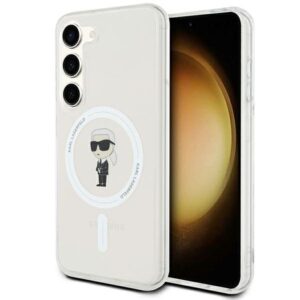 Karl Lagerfeld IML Ikonik MagSafe case for Samsung Galaxy S23 (átlátszó)