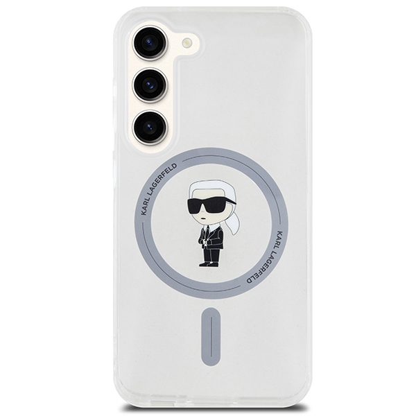 iTok webáruház - Karl Lagerfeld Karl Lagerfeld IML Ikonik MagSafe case for Samsung Galaxy S23 (átlátszó) 3 Karl Lagerfeld IML Ikonik MagSafe case for Samsung Galaxy S23 (átlátszó)