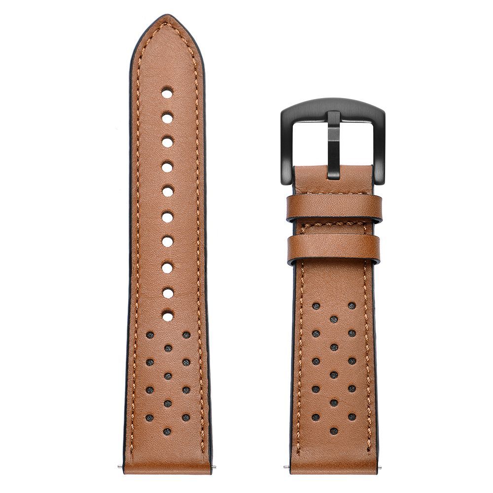 iTok webáruház - Tech-Protect Tech-Protect bőr szíj Samsung Galaxy Watch 4 / 5 / 5 Pro / 6 / 7 / FE készülékekhez (barna) 4 Tech-Protect Leather Strap for Samsung Galaxy Watch 4 / 5 / 5 Pro / 6 / 7 / FE (barna)