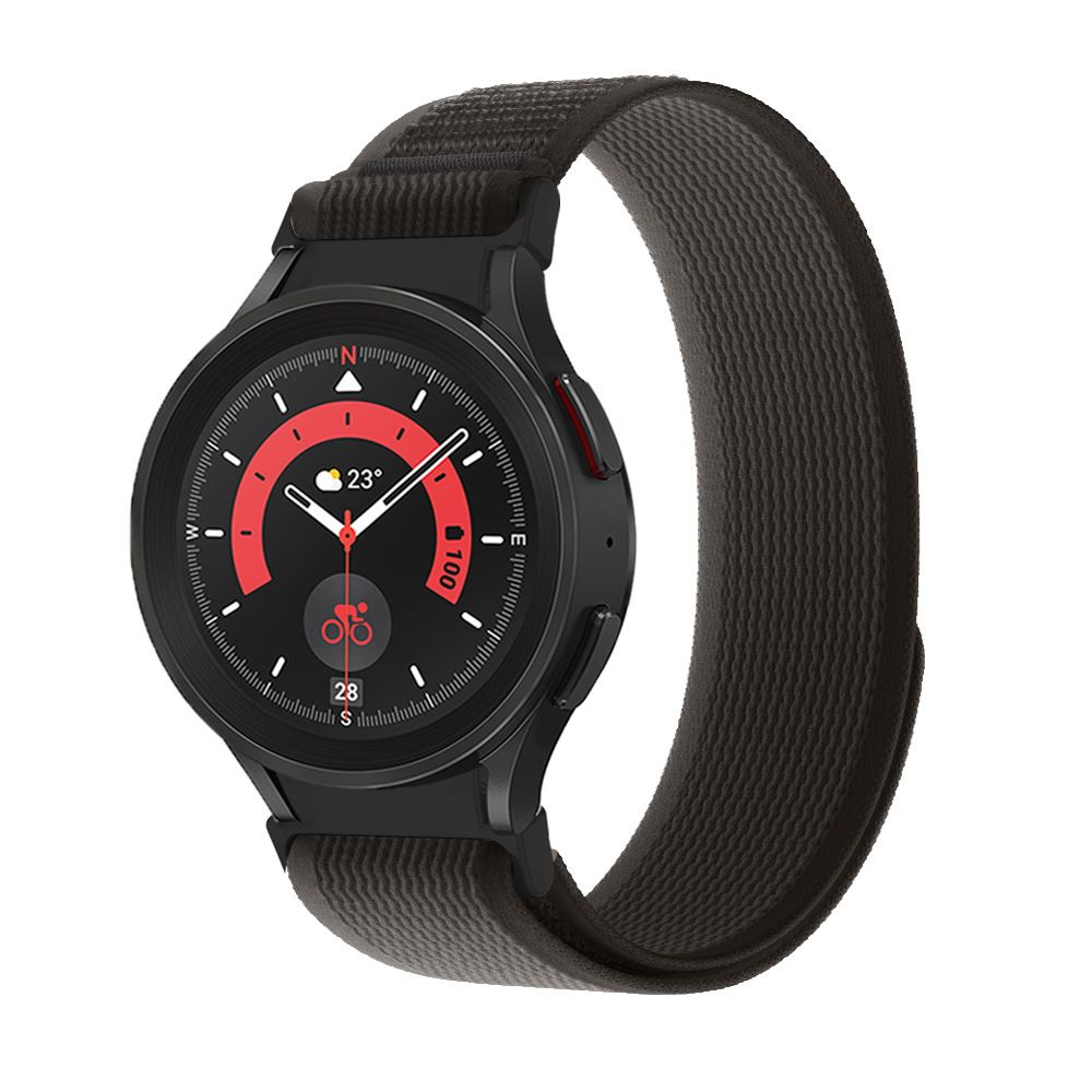iTok webáruház - Tech-Protect Tech-Protect Nylon szíj Samsung Galaxy Watch 4/5/5 Pro/6/7/FE készülékekhez (fekete és narancssárga) 2 Tech-Protect Nylon Strap for Samsung Galaxy Watch 4/5/5 Pro/6/7/FE (fekete és narancssárga)