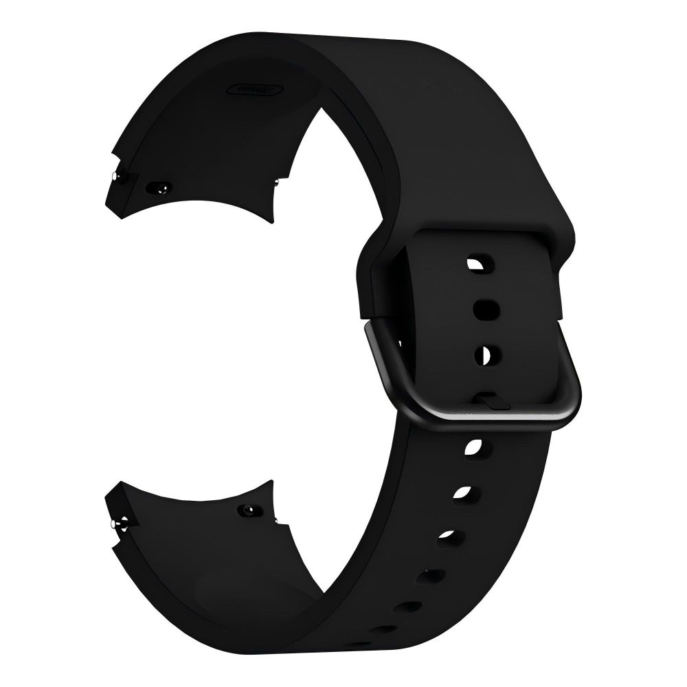 iTok webáruház - Tech-Protect Tech-Protect szilikonszíj Samsung Galaxy Watch 4 / 5 / 5 Pro / 6 / 7 / FE készülékhez (fekete) 4 Tech-Protect Silicone Strap for Samsung Galaxy Watch 4 / 5 / 5 Pro / 6 / 7 / FE (fekete)