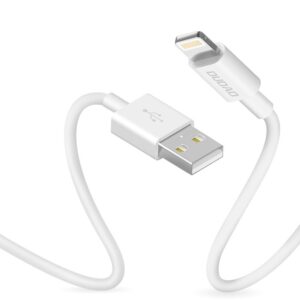 Dudao L1L USB–Lightning kábel, 3 A, 1 m, fehér