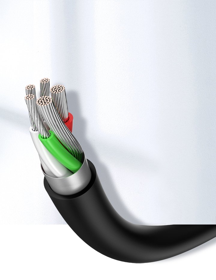 iTok webáruház - Ugreen Ugreen US287 60116 USB-A–USB-C kábel, 2 A, 1 m (fekete) 8 Ugreen US287 60116 USB-A / USB-C 2A cable 1m (fekete)