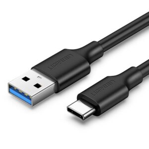 Ugreen US184 20882 USB-A 3.0–USB-C kábel, 1 m (fekete)