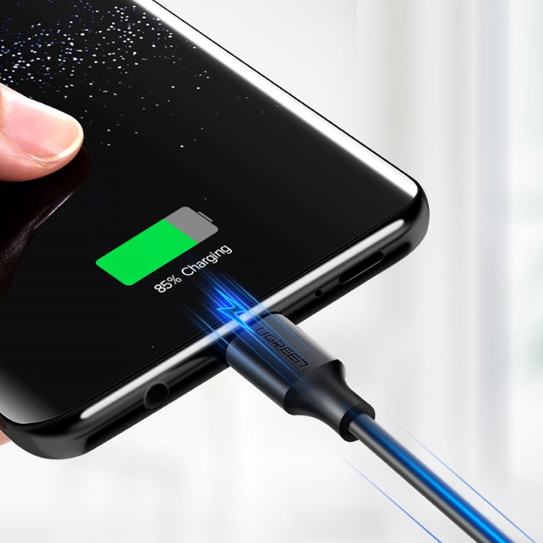 iTok webáruház - Ugreen Ugreen US184 20882 USB-A 3.0–USB-C kábel, 1 m (fekete) 4 Ugreen US184 20882 USB-A 3.0 / USB-C 3A cable 1m (fekete)