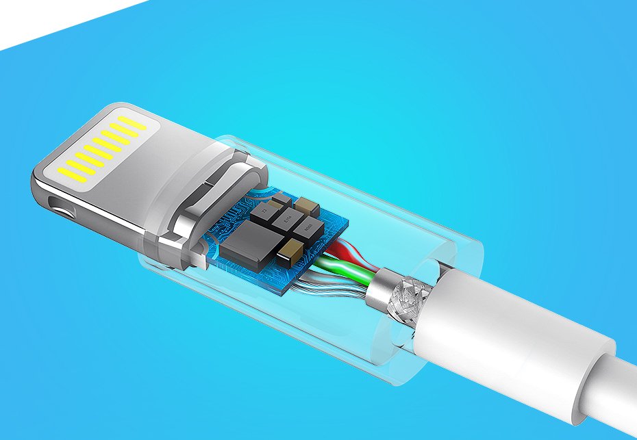 iTok webáruház - Ugreen Ugreen US155 20728 USB-A–Lightning MFi kábel, 1 m (fehér) 8 Ugreen US155 20728 USB-A / Lightning MFi 2.4A cable 1m (fehér)
