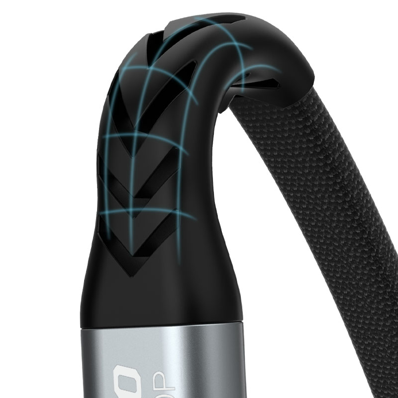 iTok webáruház - Dudao Dudao L10P USB-C–Lightning PD 20 W kábel, 0,23 m (fekete) 7 Dudao L10P Lightning - USB-C PD 20W cable 0.23m (fekete)