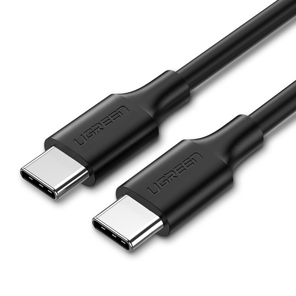 iTok webáruház - Ugreen Ugreen US286 USB-C–USB-C PD QC 3A kábel, 2 m (fekete) 1 Ugreen US286 USB-C - USB-C PD QC 3A 480Mb/s 2m Cable (fekete)
