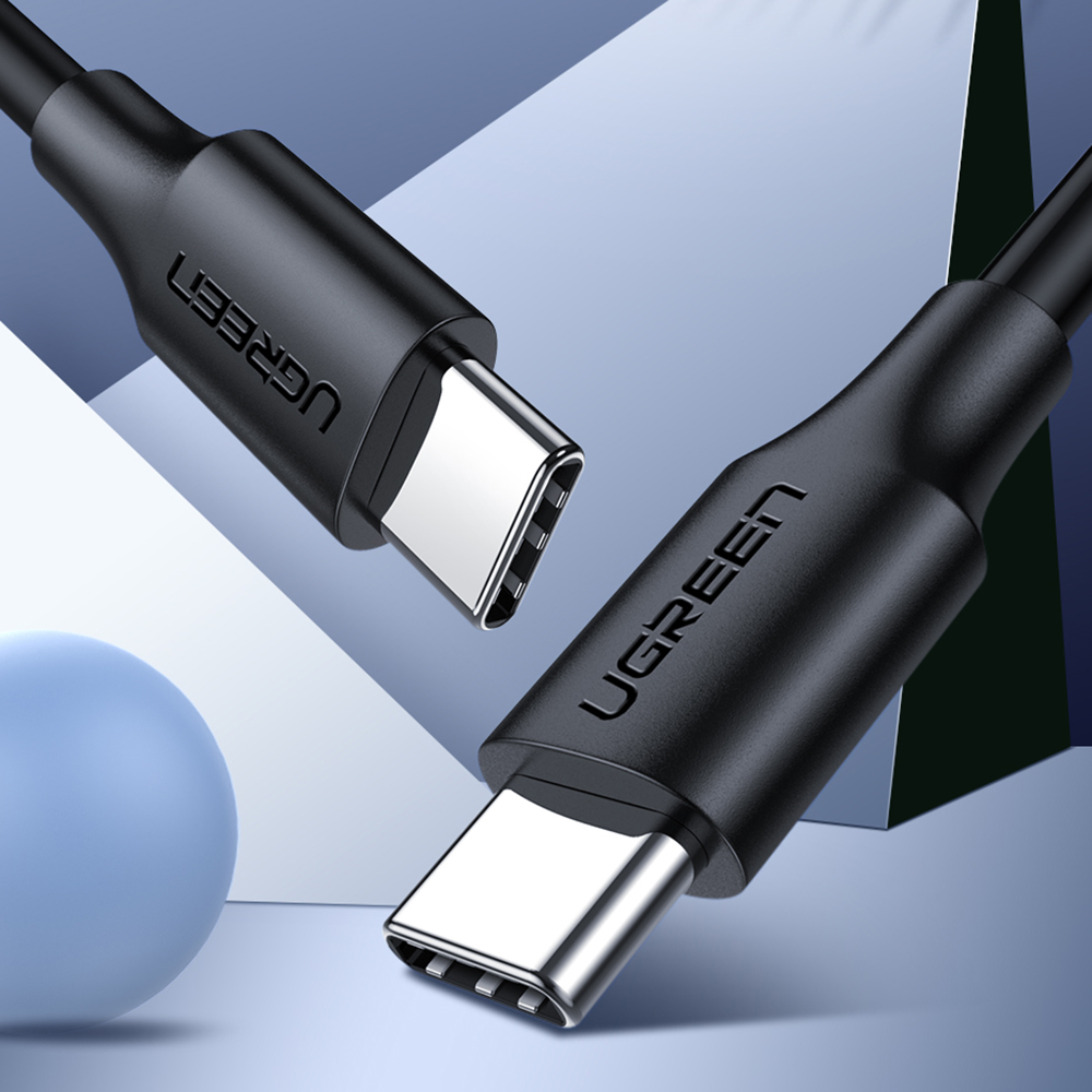 iTok webáruház - Ugreen Ugreen US286 USB-C–USB-C PD QC 3A kábel, 2 m (fekete) 2 Ugreen US286 USB-C - USB-C PD QC 3A 480Mb/s 2m Cable (fekete)