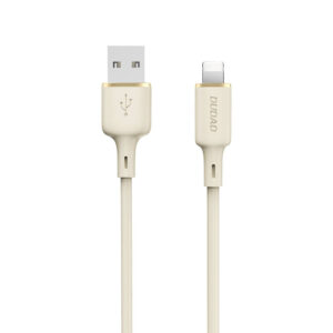 Dudao L7SL USB-A–Lightning 5 A kábel, 1 m (bézs)