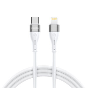 Wozinsky WSTCL1 Lightning–USB-C PD kábel 27 W, 1 m (fehér)
