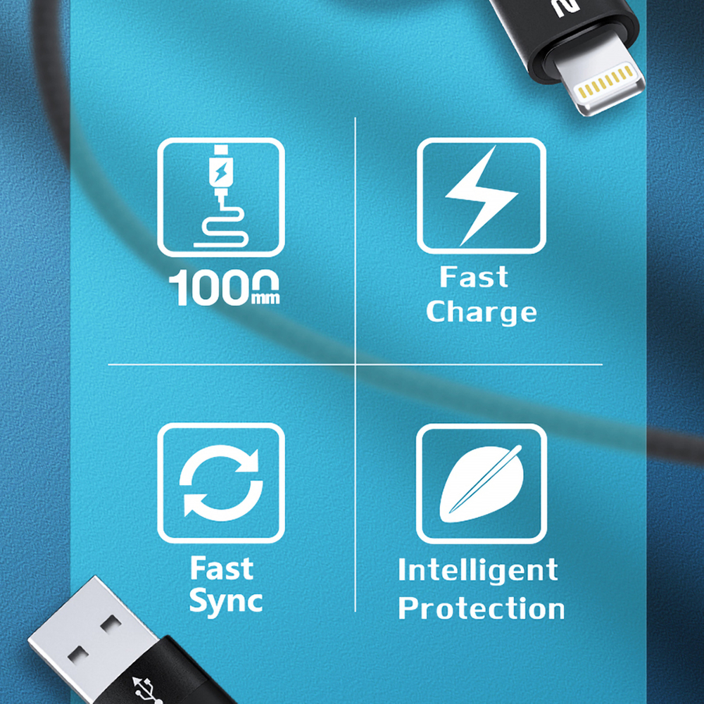iTok webáruház - Wozinsky Wozinsky WNBAA 4 az 1-ben kábel, 2× USB-C, USB-A, Lightning, 60 W, 1 m (fekete) 7 Wozinsky WNBAA 4in1 cable 2x USB-C 1x USB-A 1x Lightning 60W 1 m (fekete)