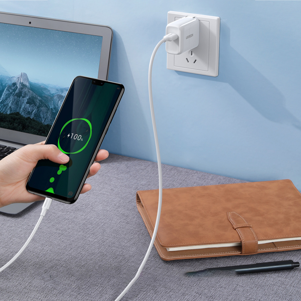 iTok webáruház - Ugreen Ugreen US289 60143 Micro USB–USB-A kábel, 2 m (fehér) 3 Ugreen US289 60143 micro USB / USB-A cable 2m (fehér)