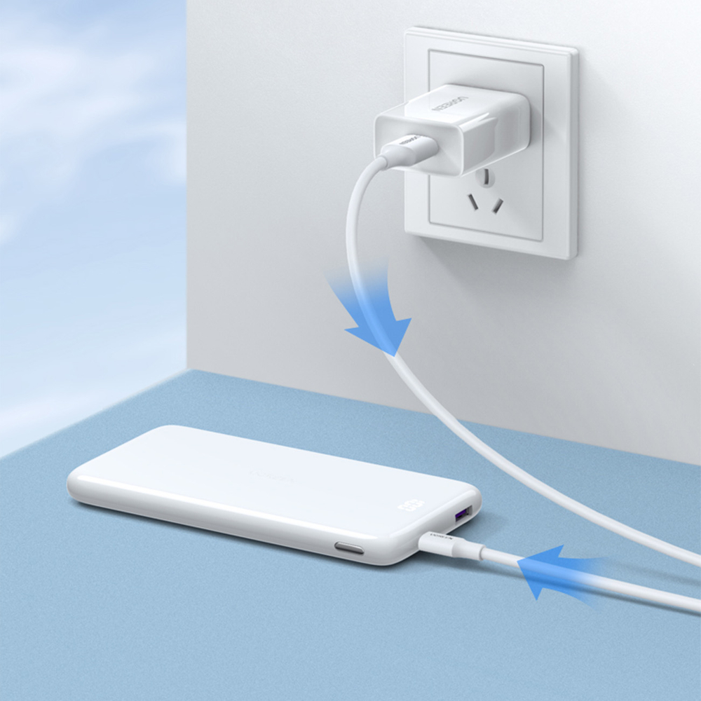 iTok webáruház - Ugreen Ugreen US289 60143 Micro USB–USB-A kábel, 2 m (fehér) 5 Ugreen US289 60143 micro USB / USB-A cable 2m (fehér)