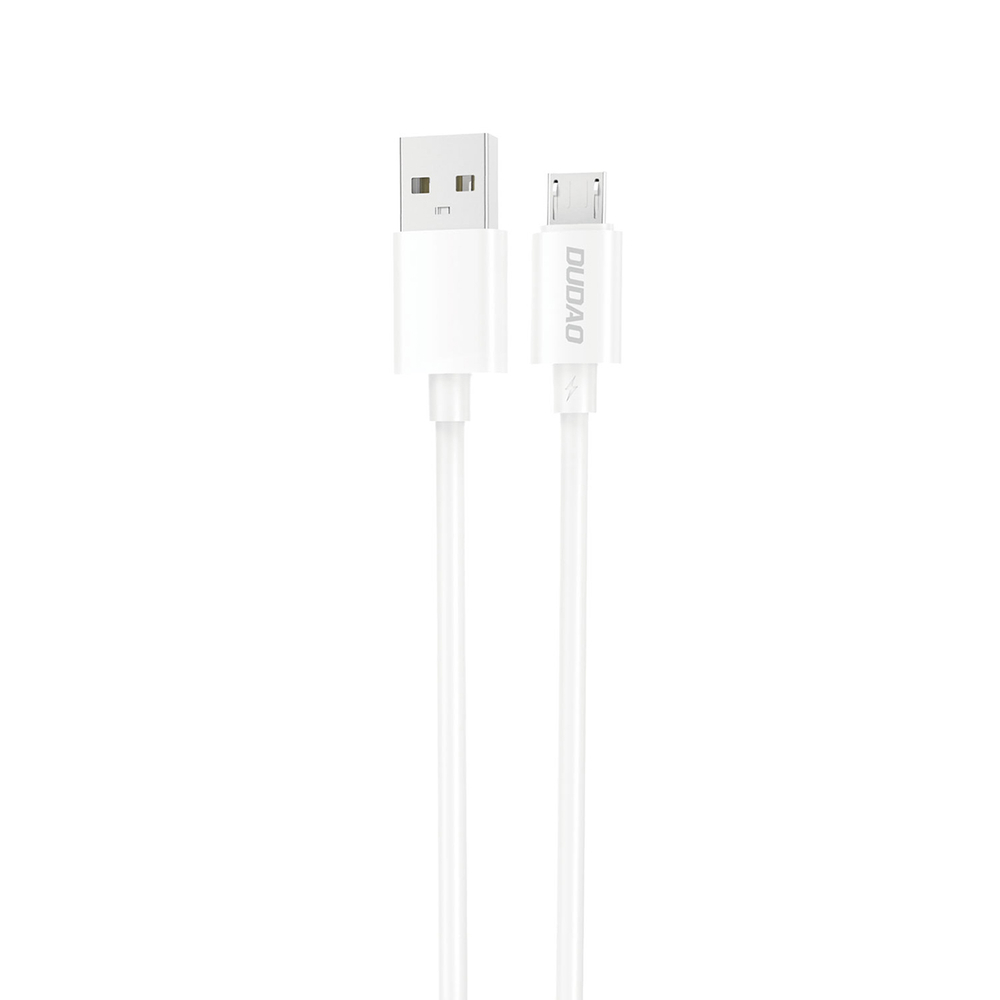 iTok webáruház - Dudao Dudao L4SM USB-A–micro USB kábel, 2 A, 1 m (fehér) 1 Dudao L4SM USB-A / micro USB cable 2A 1m (fehér)