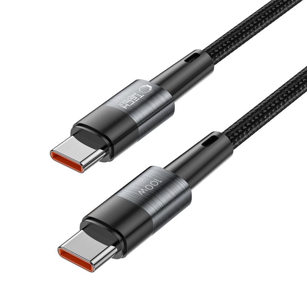 iTok webáruház - Tech-Protect Tech-Protect UltraBoost USB-C / USB-C PD kábel 100W 5A 3 m (szürke) 2 Tech-Protect UltraBoost USB-C / USB-C PD Cable 100W 5A 3m (szürke)