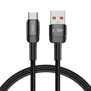 Tech-Protect UltraBoost Evo USB-C / USB-A kábel 100 W 5 A 1 m (fekete)