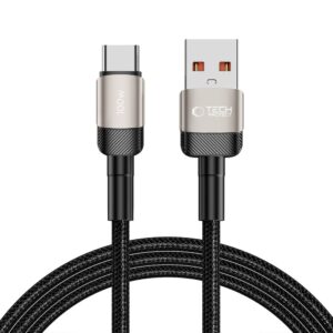 Tech-Protect UltraBoost Evo USB-C / USB-A kábel 100 W 5 A 2 m (titán)
