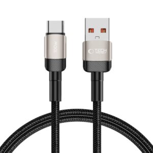 Tech-Protect UltraBoost Evo USB-C–USB-A kábel 100 W, 5 A, 1 m (titán)