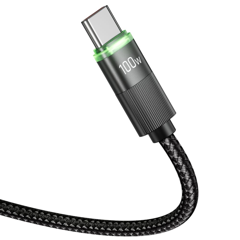 iTok webáruház - Tech-Protect Tech-Protect UB20T Ultraboost USB-C kábel PD 100 W/5 A, 180 cm (fekete) 2 Tech-Protect UB20T Ultraboost USB Type-C Cable PD100W/5A 180cm (fekete)