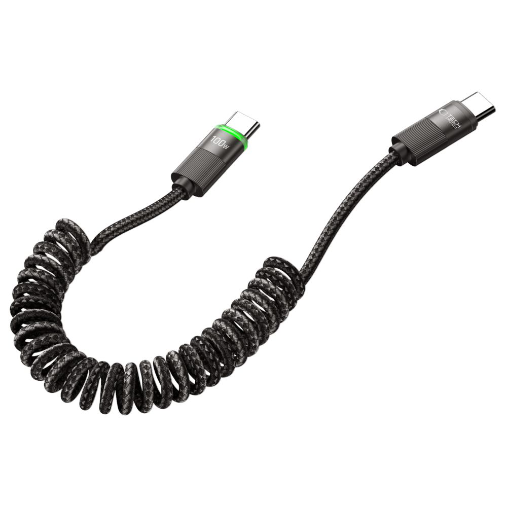 iTok webáruház - Tech-Protect Tech-Protect UB20T Ultraboost USB-C kábel PD 100 W/5 A, 180 cm (fekete) 3 Tech-Protect UB20T Ultraboost USB Type-C Cable PD100W/5A 180cm (fekete)