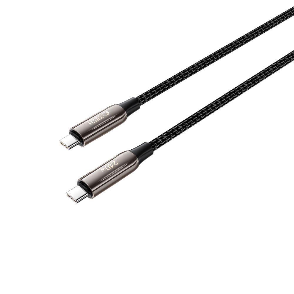 iTok webáruház - Tech-Protect Tech-Protect UB10T Ultraboost USB-C PD240W/QC4.0 kábel, 100 cm (fekete) 2 Tech-Protect UB10T Ultraboost USB-C PD240W/QC4.0 Cable 100cm (fekete)
