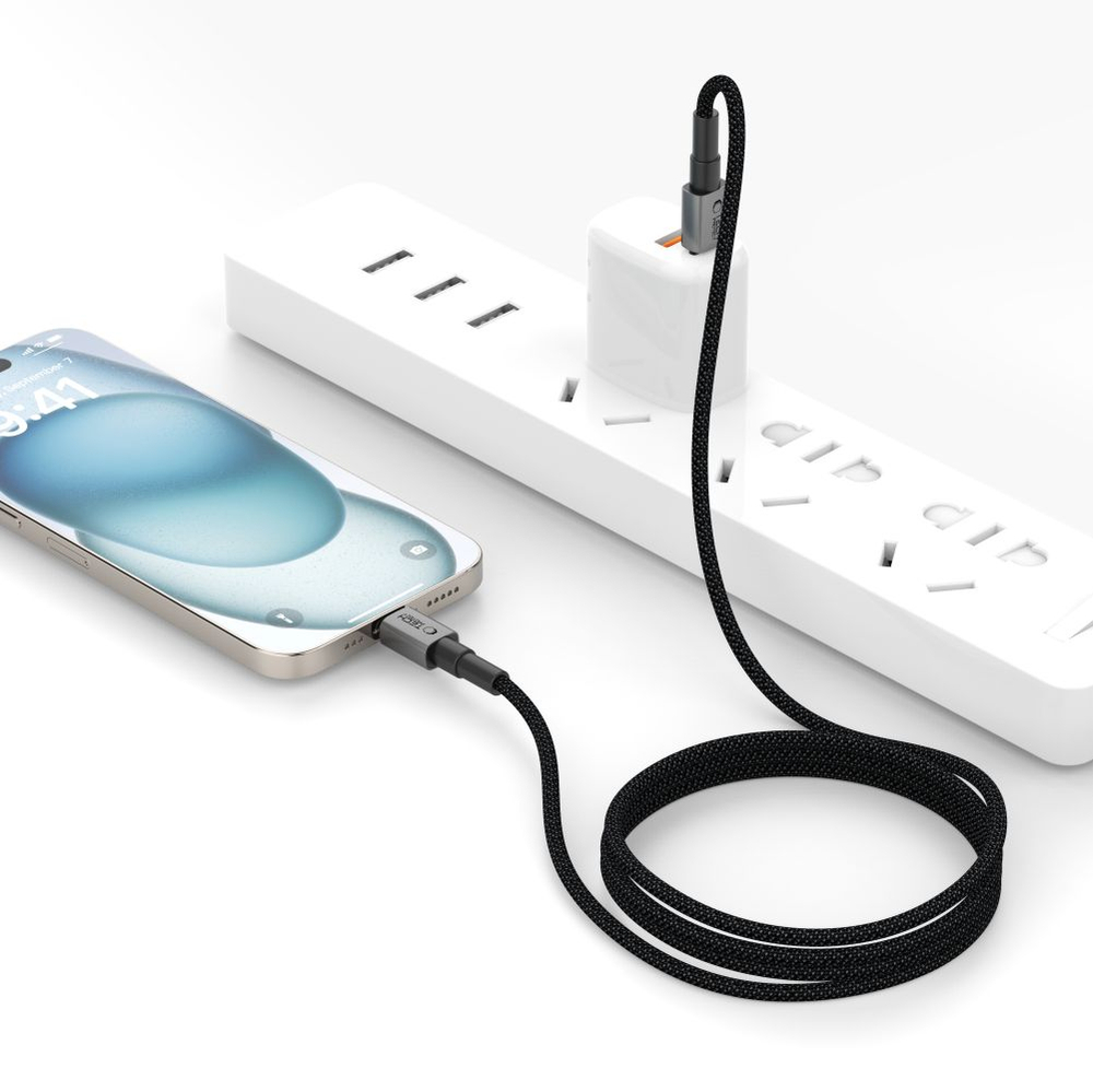 iTok webáruház - Tech-Protect Tech-Protect UltraBoost DNA USB-C–USB-C PD 100W/5A kábel, 100 cm (szürke) 4 Tech-Protect UltraBoost DNA USB-C PD100W/5A Cable 100cm (szürke)