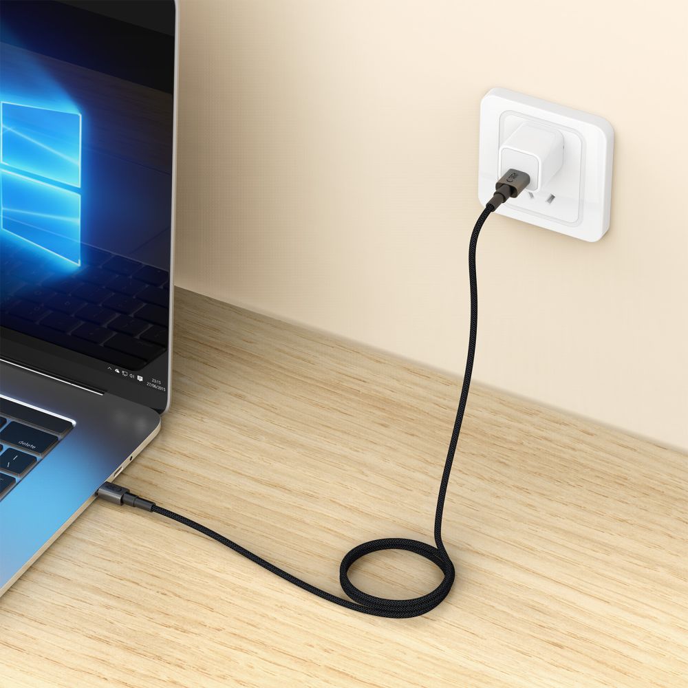 iTok webáruház - Tech-Protect Tech-Protect UltraBoost DNA USB-A / USB-C kábel 15 W/3 A, 200 cm (szürke) 6 Tech-Protect UltraBoost DNA USB-A / USB-C Cable 15W/3A 200cm (szürke)