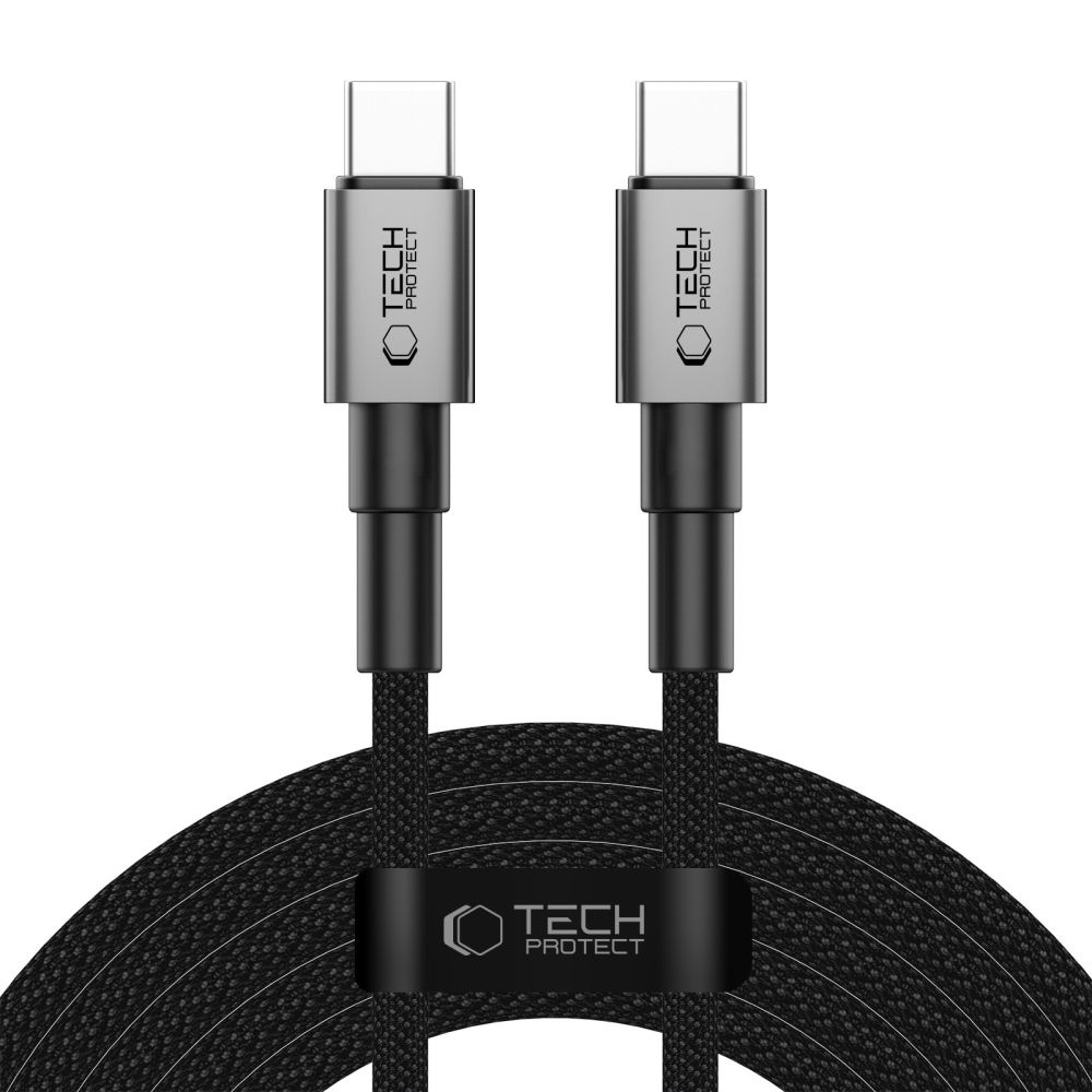 iTok webáruház - Tech-Protect Tech-Protect UltraBoost DNA USB-C PD100W/5A kábel, 300 cm (szürke) 1 Tech-Protect UltraBoost DNA USB-C PD100W/5A Cable 300cm (szürke)
