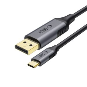 Tech-Protect UltraBoost USB-C–DisplayPort 1.4 kábel, 8K/60 Hz, 180 cm (fekete)