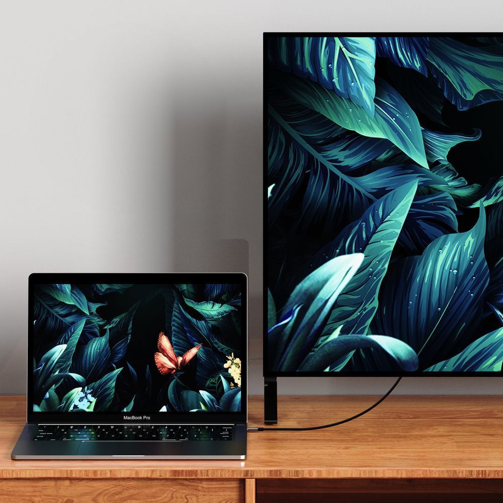 iTok webáruház - Tech-Protect Tech-Protect UltraBoost USB-C–DisplayPort 1.4 kábel, 8K/60 Hz, 180 cm (fekete) 3 Tech-Protect UltraBoost USB-C to DisplayPort 1.4 8K 60Hz Cable 180cm (fekete)