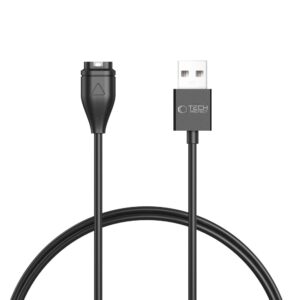 Tech-Protect MC04 UltraBoost USB-A kábel Garmin órához, 1 m (fekete)