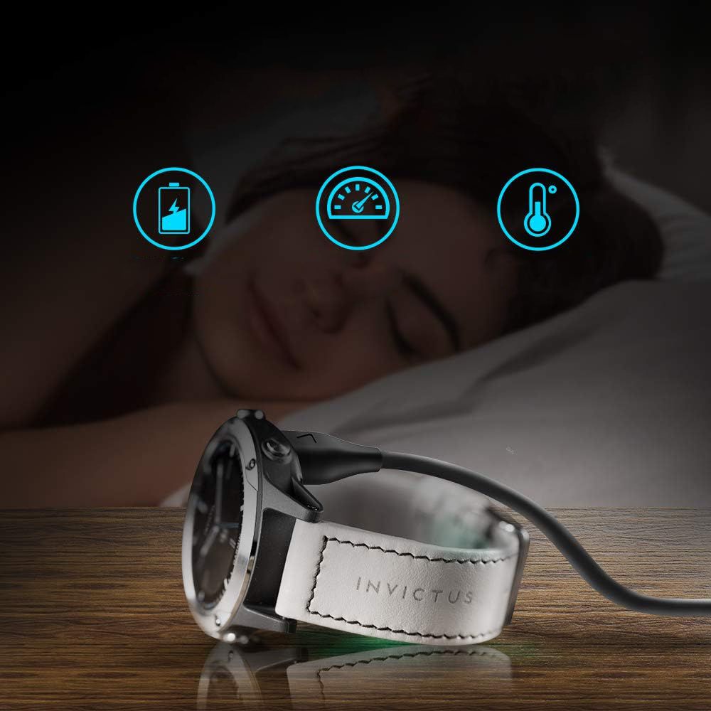 iTok webáruház - Tech-Protect Tech-Protect MC04 UltraBoost USB-A kábel Garmin órához, 1 m (fekete) 4 Tech-Protect MC04 UltraBoost USB-A Cable for Garmin Watch 1m (fekete)