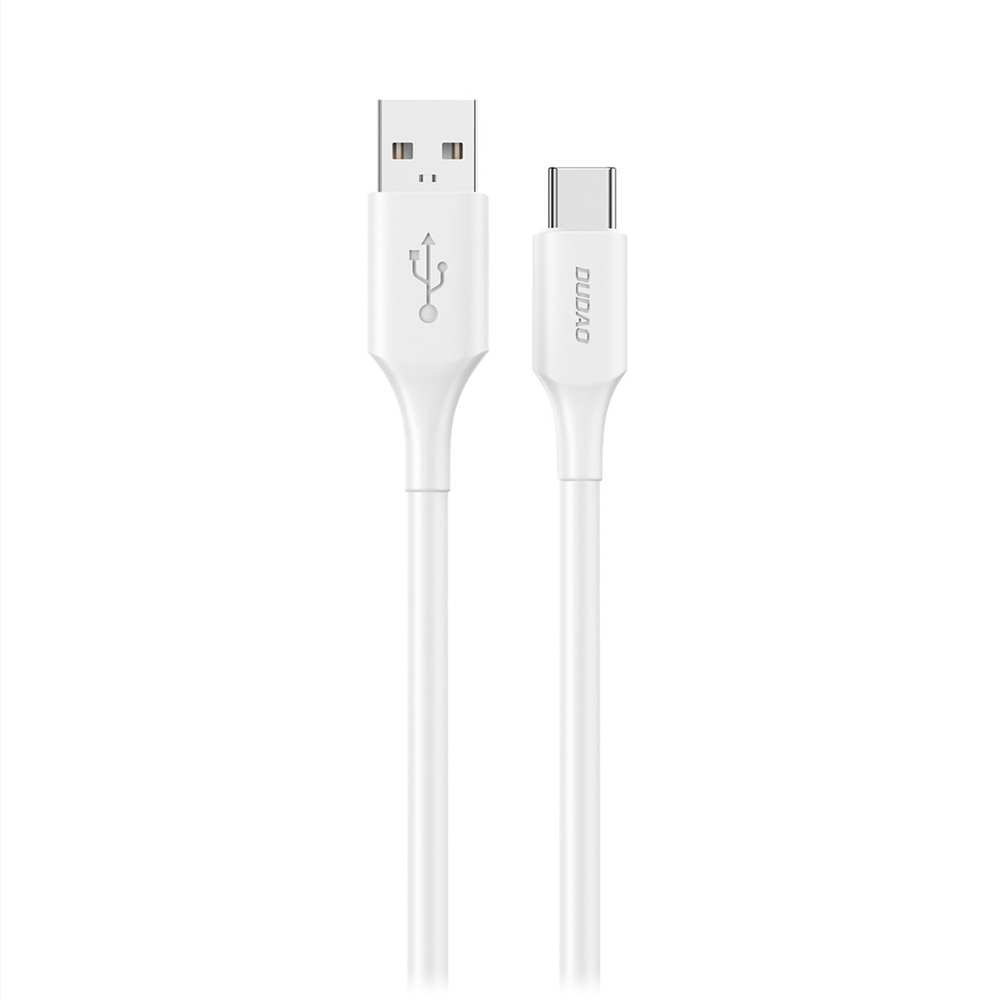iTok webáruház - Dudao Dudao L2sT USB-A–USB-C 6A kábel 1,2 m (fehér) 1 Dudao L2sT USB-A - USB-C 6A Cable 1.2m (fehér)