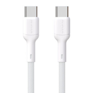 Dudao L9C 65 W USB-C–USB-C kábel, 1 m (fehér)