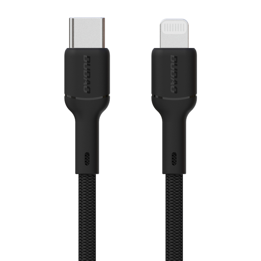 iTok webáruház - Dudao Dudao L9X 30 W USB-C–Lightning kábel, 2 m (fekete) 1 Dudao L9X 30W USB-C - Lightning Cable 2m (fekete)