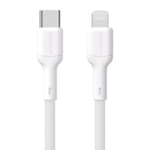 Dudao L9X 30W USB-C–Lightning kábel 2 m (fehér)